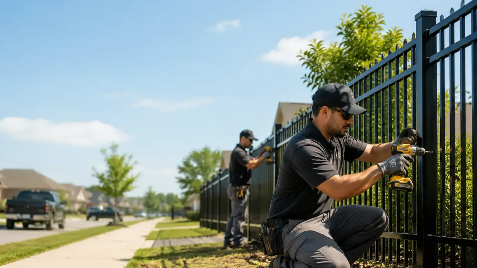 Metal Fence Installation in Russell, MA